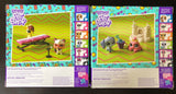 Lot Of 2 Littlest Pet Shop Series 1 Beachy Peachy Rockin Pet Jams Set New 4 + - 1Solardeals
