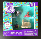Hasbro Littlest Pet Shop Series 1 Beachy Peachy Sanders Pupson Dottie Crabley - 1Solardeals