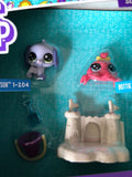 Hasbro Littlest Pet Shop Series 1 Beachy Peachy Sanders Pupson Dottie Crabley - 1Solardeals