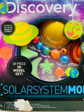 Discovery Solar System Model Glow In Dark Paint Stars 30 Pieces 3D - 1Solardeals