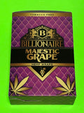 FREE GIFTS🎁IF U BUY Billionaire Majestic Grape🍇50 High Quality Hemp Wraps 25 Packs - 1Solardeals