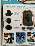 Digital Video Camera Mounting Kit Action Shot Helmets Bars Boards - 1Solardeals