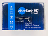 Clear Dash HD x-1000Car DVR HD Camera 8 GB Micro Memory Card - 1Solardeals