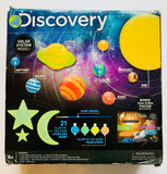 Discovery Solar System Model Glow In Dark Paint Stars 30 Pieces 3D - 1Solardeals