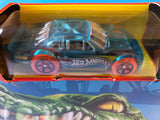 Mattel Hot Wheels City Crocodile Crunch Play Set Blue Orange Car Track - 1Solardeals