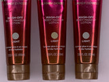 3x L’Oréal Paris Sublime Bronze Summer Express wash Off Body Makeup Lotion Light All Day Hydration - 1Solardeals