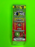 FREE GIFTS🎁IF U BUY Hemp Zone Kiwi🥝Strawberry🍓75 High Quality Wraps 15pks Herbal Rillo Size Canadian Slow Burning - 1Solardeals
