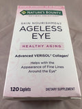 Nature’s Bounty Skin Nourishment AGELESS EYE Healthy Aging Verisol Collagen 2/19 - 1Solardeals