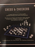 Chess & Checkers Gift Set by Bell and Curfew Play Hard or Go Home CheckMate FUN - 1Solardeals