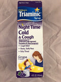 Children’s Triamic Syrup Night Time Cold & Cough Relief Ages 6-11 Grape 4 FL OZ - 1Solardeals
