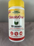Super Nutrition SimplyOne Women Triple Power MultiVitamins All Day Energy 1/2020 - 1Solardeals