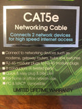 Hype 12ft Networking Cable CAT5e Network Devices High Speed Internet Access NEW! - 1Solardeals