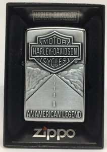 🇺🇸Zippo Harley Davidson An American Legend💨🔥WindProof Lighter MotorCycles🏍 - 1Solardeals