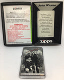 🇺🇸RARE Zippo John Wayne The Duke💨🔥WindProof Lighter Collectors Collection - 1Solardeals