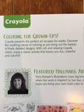 Crayola Hallmark Artist Designs Coloring Book 8"X10" Whimsical Es 071662320218 - 1Solardeals