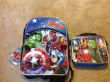 UPICK School Backpack with Lunch Bag Kit Marvel Avengers Despicable Me 3 Minions - 1Solardeals