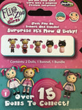Lot of 4 Jay @ Play Flip Zee Girls Series 1 Big Girl To Baby & Back 2 Pack NEW - 1Solardeals
