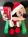 Disney's Animated Sleigh Pals Minnie Mouse Swings Light Musical Sleigh Rolls NEW - 1Solardeals