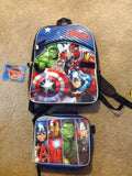 UPICK School Backpack with Lunch Bag Kit Marvel Avengers Despicable Me 3 Minions - 1Solardeals