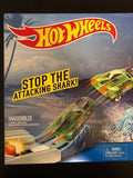 Hot Wheels Shark Bait Play Set Yellow Silver Race Car Ages 4+ 1 Vehicle NEW - 1Solardeals