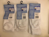 Dr. Scholl's Diabetes & Circulatory Socks 3 Pair White Medium,Size W-4-10,M-3-9 - 1Solardeals