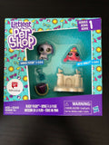Hasbro Littlest Pet Shop Series 1 Beachy Peachy Sanders Pupson Dottie Crabley - 1Solardeals