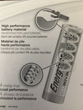 Energizer Eco Advanced AA12 Batteries XR91BP-12 EXP/2027 - 4 Packs Total - New! - 1Solardeals