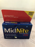 MidNite PM Drug-Free Sleep Aid Melatonin Bromelain Herbs 28 Chewable Tablet 5/18 - 1Solardeals