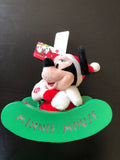 Disney's Animated Sleigh Pals Minnie Mouse Swings Light Musical Sleigh Rolls NEW - 1Solardeals