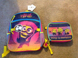 UPICK School Backpack with Lunch Bag Kit Marvel Avengers Despicable Me 3 Minions - 1Solardeals