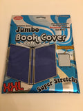 New Premium Edition Jumbo Book Cover XXL Super Stretchy Free Bookmark-Blue Books - 1Solardeals