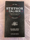 Stetson Caliber Cologne Spray Crafted Blend Rugged Woods Citrus Spices 1.0 FL OZ - 1Solardeals