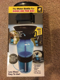 Aqua Dog Water Bottle For Dogs On The Go! Clean Fresh Water 1way valve BRAND NEW - 1Solardeals