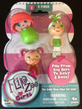 Lot of 4 2-2 Pack,2-4 Pack Play Flip Zee Girls Series 1 Big Girl To Baby & Back - 1Solardeals