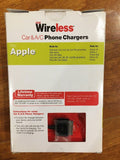 Just Wireless Car & A/C Phone Chargers Fits Apple 1-4 iPhone 4s,4, 3G, 3GS, iPod - 1Solardeals