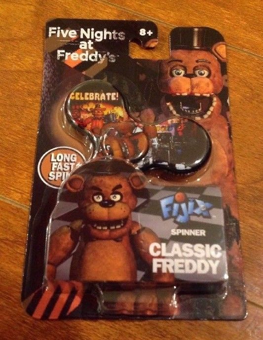 Five Nights at Freddys Fidget Spinner Classic Freddy FNAF +GET FREE MINI SPINNER - 1Solardeals