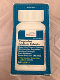 Walgreens Compare to Advil Ibuprofen Sodium 80 Tablets 200mg 11/18 Pain Fever - 1Solardeals