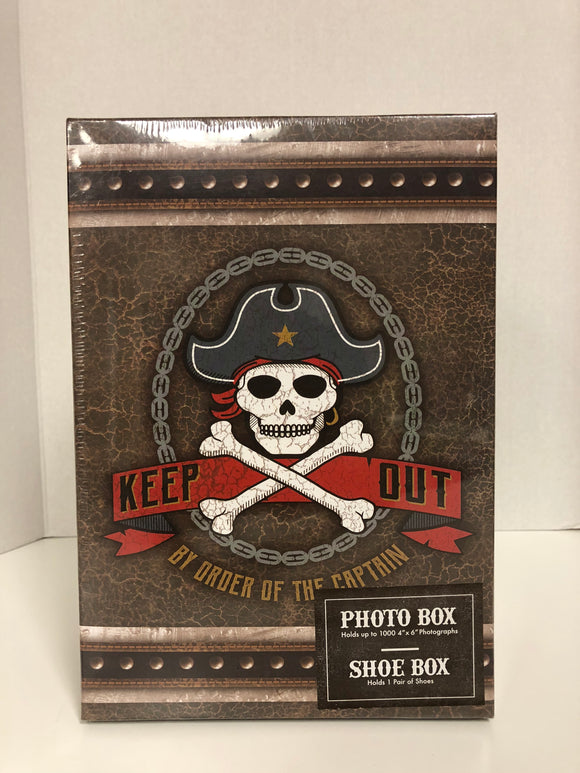Keep Out By Order Of The Captain Photo Box Shoe Box Hold 1000 4