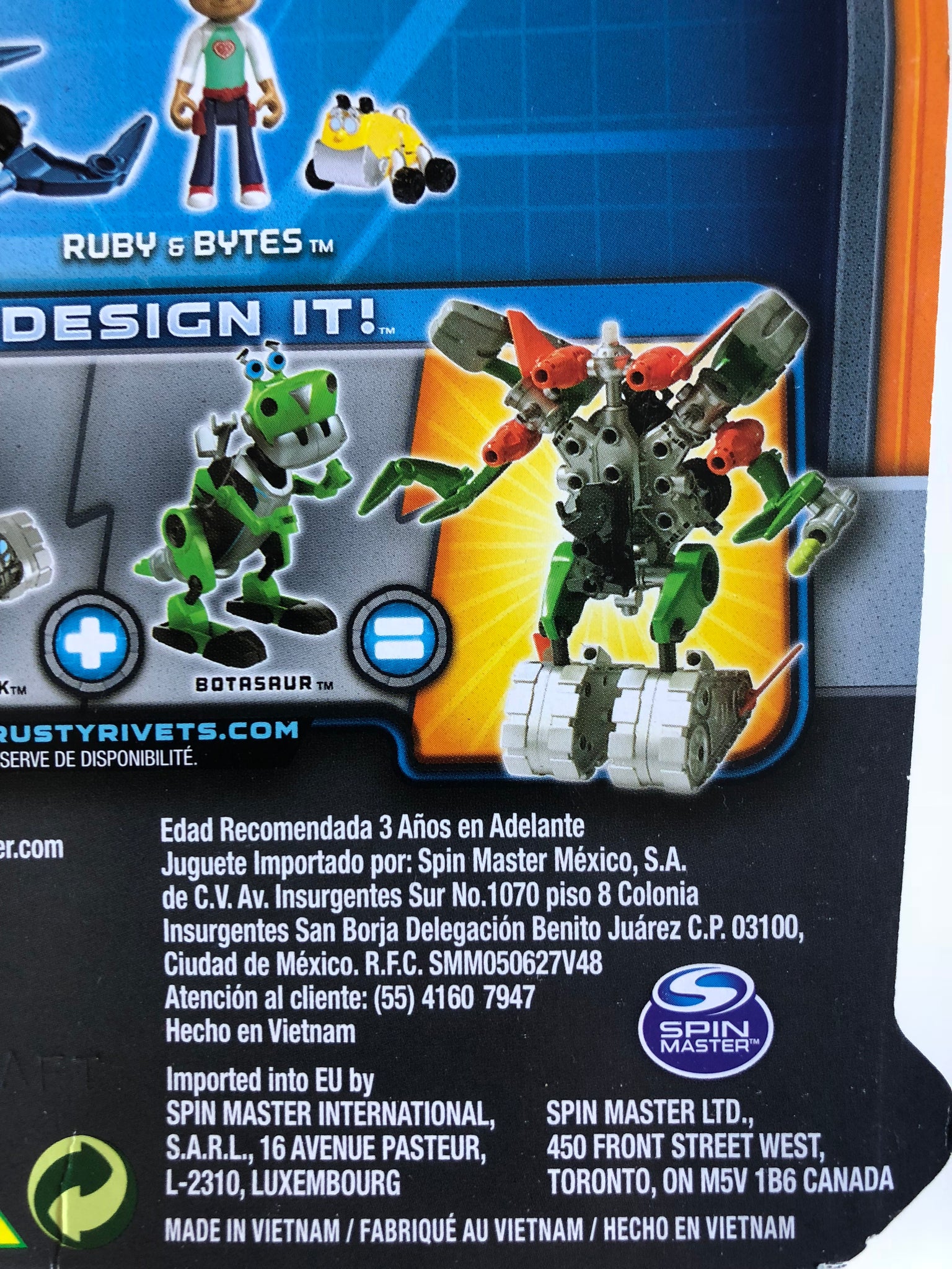Nickelodeon Rivets Rusty & Crush System Build Combine Design It Ages 3+ Compatible Collect Them All - 1Solardeals