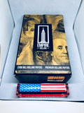 Empire King Size $100 24 ct Premium Rolling Paper  3 Packs Or 24 packs/Box With Free American Flag Roller - 1Solardeals