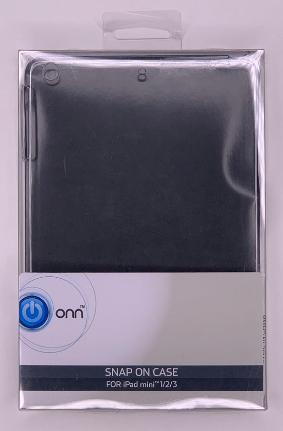 Onn Snap On Case For iPad Mini 1/2/3 Fingerprint Resistant - 1Solardeals
