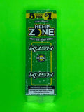 FREE GIFTS🎁IF U BUY Hemp Zone Kush 75 High Quality Wraps 15pks Herbal Rillo Size Canadian Slow Burning - 1Solardeals