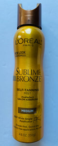 L’Oréal Paris Sublime Bronze Self Tanning Mist Salon Air Brush Medium 360 Wide - 1Solardeals