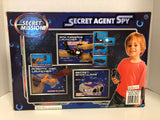 Secret Mission Agent Spy Message Launcher Binoculars Lens Robotic Disc Ages 3+ - 1Solardeals