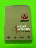 FREE GIFTS🎁Afghan Hemp Mango🥭50 High Quality Hemp Woods Organic Wraps 25 pks No🚫Tobacco Full📦 - 1Solardeals