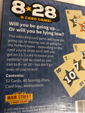 Main Street Card Club 8*28 A Card Game Going Up But Don’t Go Over - 1Solardeals