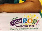 Crayola Color & Erase Mat Bright Colors Wipe Clean Washable Inks Reusable 2'x3' Surface Huge - 1Solardeals