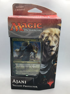 Magic The Gathering🇺🇸Ajani Valiant Protector Aether Revolt PlanesWalker Deck 2 Boosters Included - 1Solardeals
