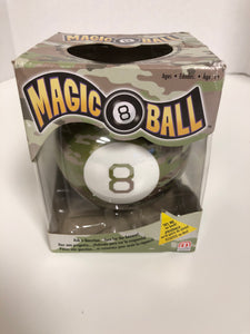 Magic 8 Ball Mattel Games Camouflage Edition Ask Question Turn For Answer - 1Solardeals
