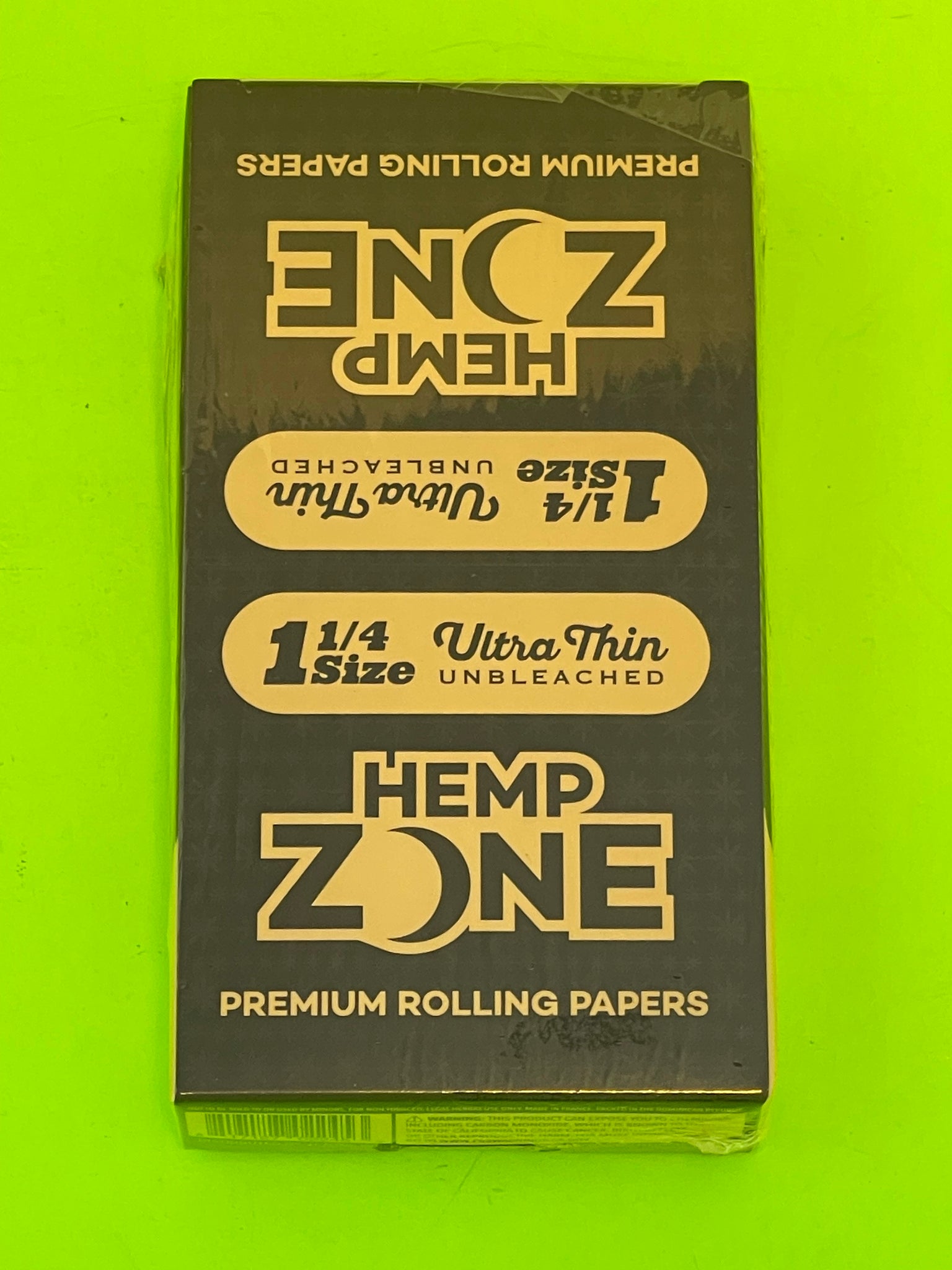 Free Gifts🎁If U Buy Hemp Zone Ultra Thin Unbleached 1.25 1 1/4 Size Rolling Paper Full📦